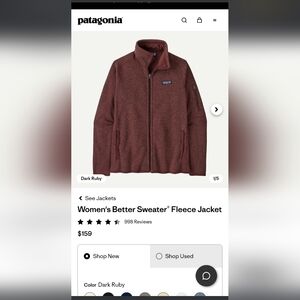 Patagonia Women's Better Sweater Full Zip